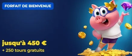 Bonus de bienvenue GodOfCoins pour les joueurs de casino